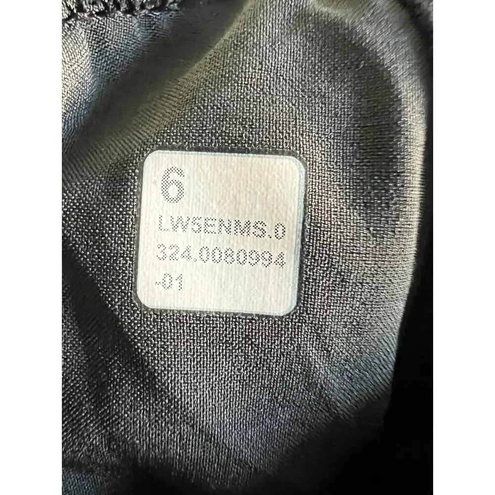 Lululemon Black Dance Studio Mid Rise Jogger Pants Women's 6 Gym Workout Athlete